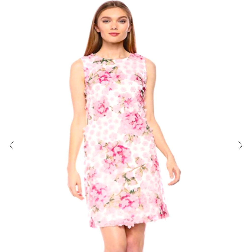 Flower petal dress